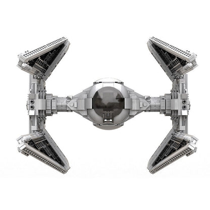 Twin Wing Interceptor MOC Starfighter Building Kit | UCS-Style Spacecraft - 8