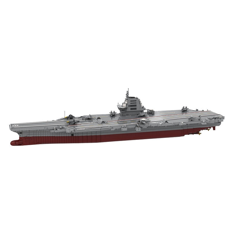 Type 003 Fujian Aircraft Carrier Warship Building Kit| 1/200 Scale  | LEGO-Compatible MOC - 2