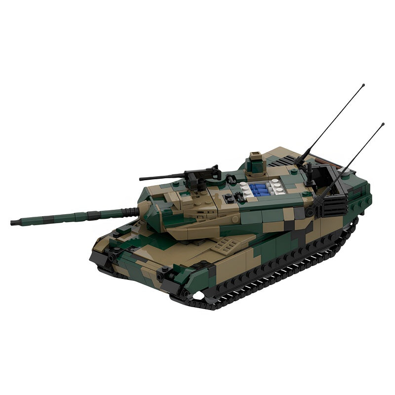 Type 10 Japanese Main Battle Tank MOC Building Kit - 1