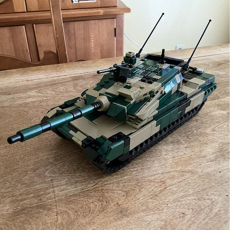 Type 10 Japanese Main Battle Tank MOC Building Kit - 3