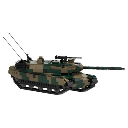 Type 10 Japanese Main Battle Tank MOC Building Kit - 4