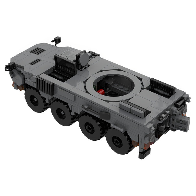 Type 16 MCV 8x8 Armored Vehicle MOC Building Kit - 3