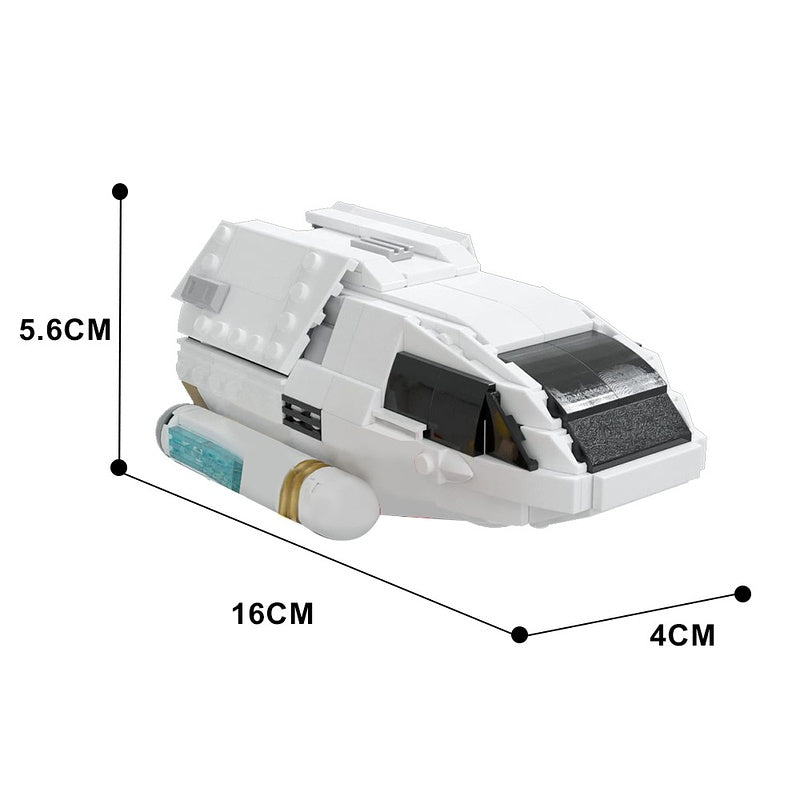 Type-6 Deep Space Shuttlecraft Building Kit | LEGO-Compatible MOC - 2