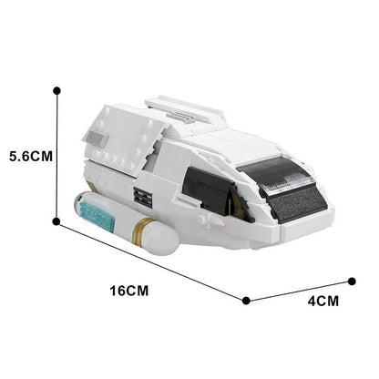 Type-6 Deep Space Shuttlecraft MOC Building Kit | Sci-Fi Explorer - 2