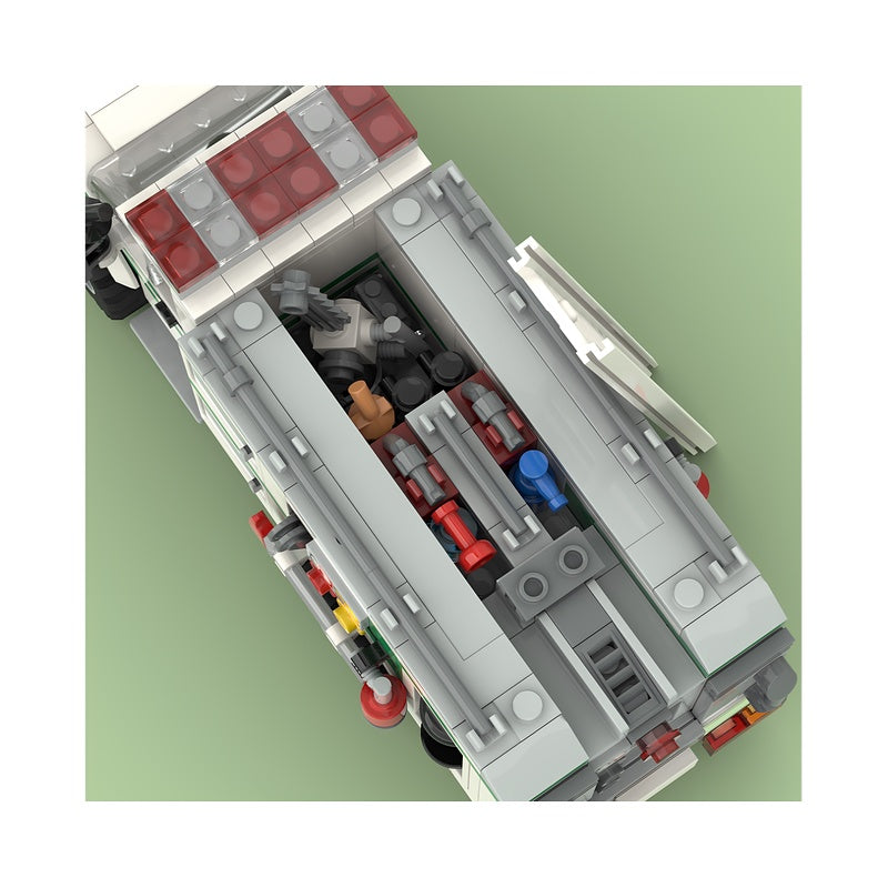 Type 6 Forest Fire Brush Truck MOC Building Kit - 3