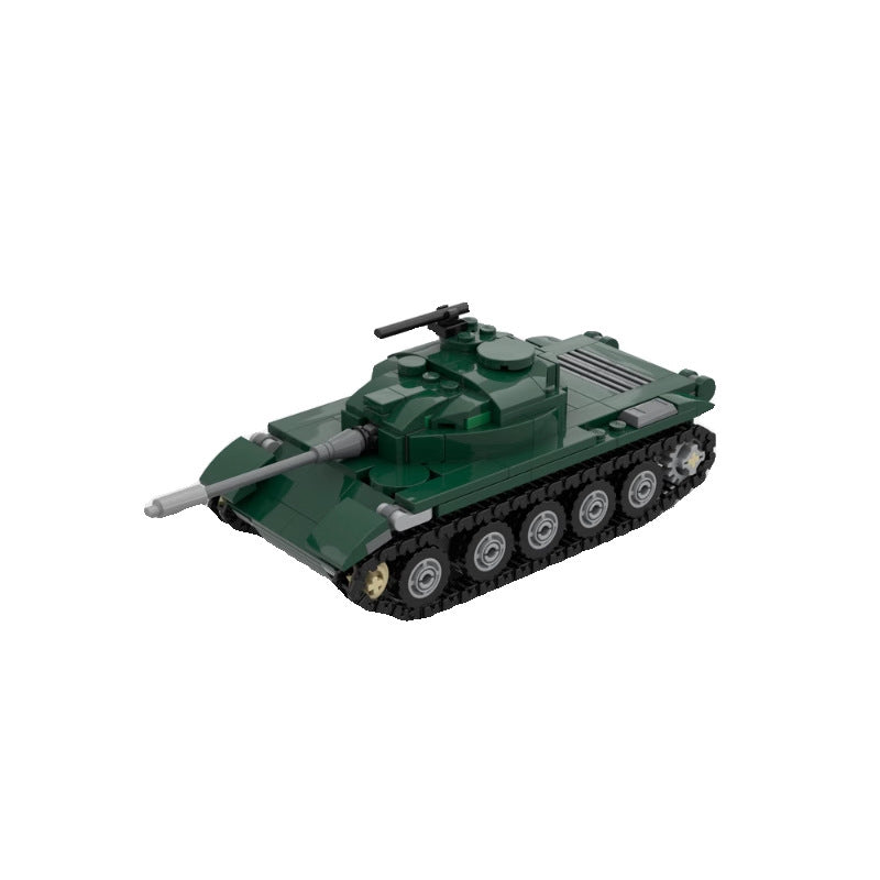 type 62 light tank building set | moc-113695 - 2