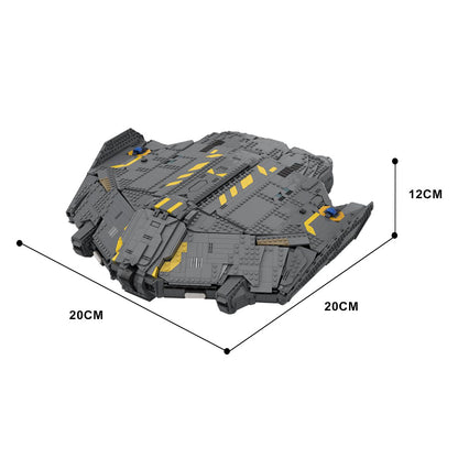 type 9 heavy building set | elite dangerous | 1:250 scale | moc-133464 - 4