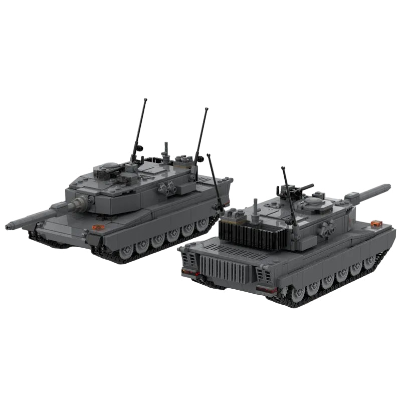 Type 90 Japanese Main Battle Tank MOC Building Kit - 1