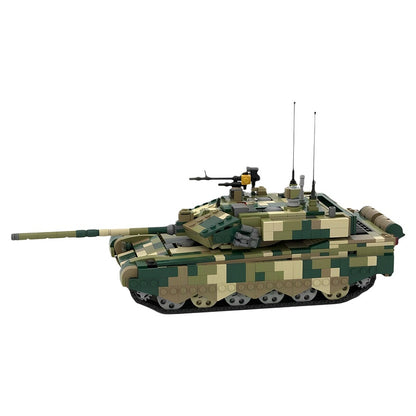 Type 99A 1:35 Main Battle Tank MOC Building Kit - 3