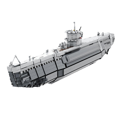type viib u-boat building set | moc-71578 - 2