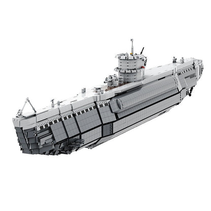 Type VIIB U-Boat MOC Building Kit - Historic Naval Submarine Construction Set - 1