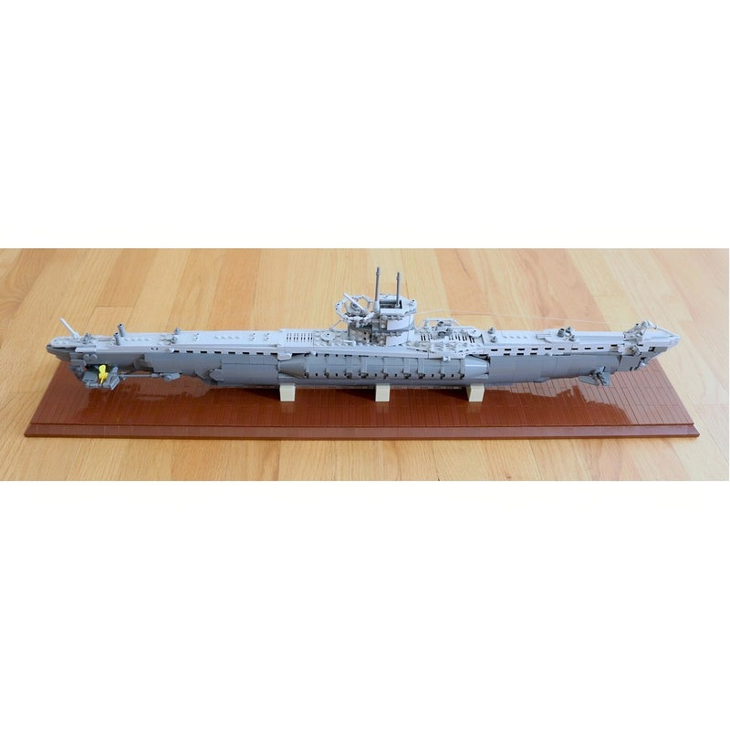 Type VIIC U-Boat Submarine MOC Building Kit - 4