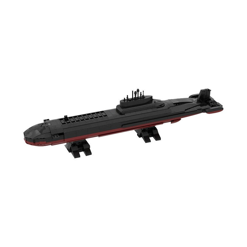 TYPHOON Nuclear Submarine MOC Building Kit Heavy Deep Sea Model - 1