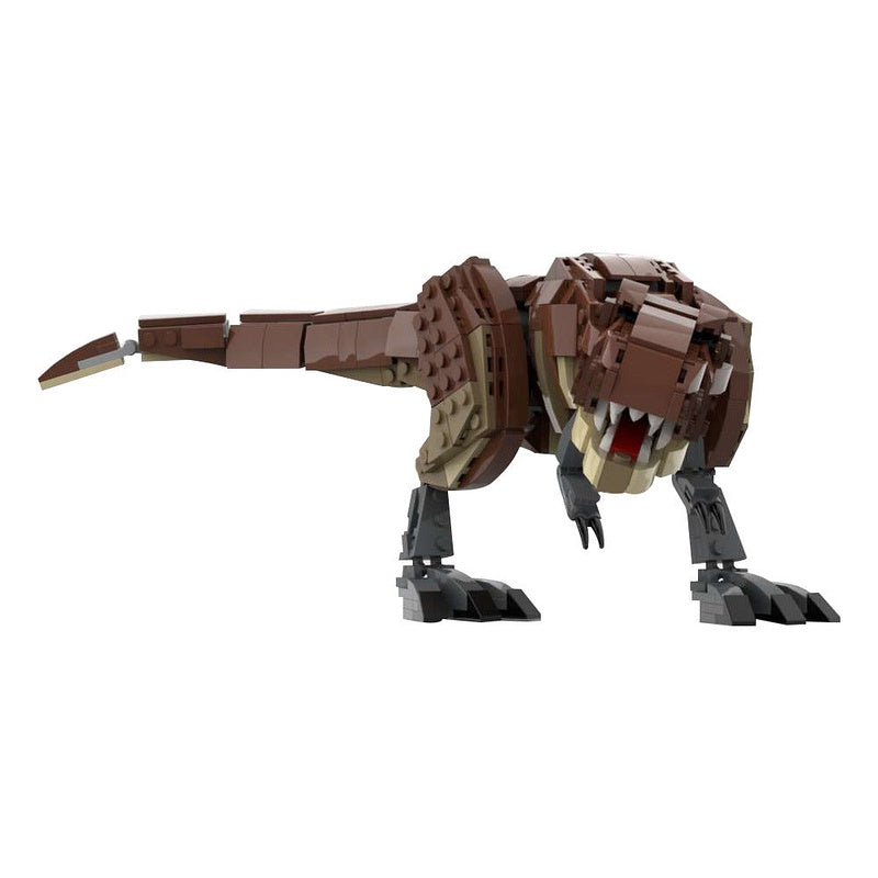 Tyrannosaurus Rex MOC Building Kit | Dinosaur Creature Display Model - 3