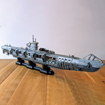 U-Boat Type VIIC Building Kit | LEGO-Compatible MOC - 2