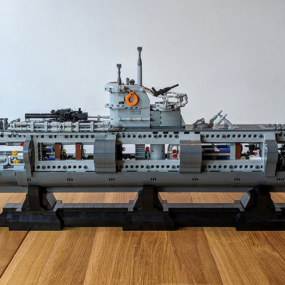 U-Boat Type VIIC Building Kit | LEGO-Compatible MOC - 3
