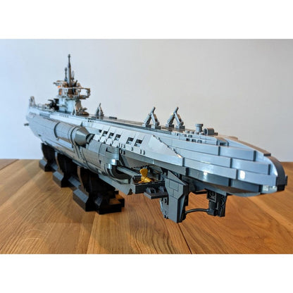 U-Boat Type VIIC Submarine MOC Building Kit | WWII Naval Display Model - 6