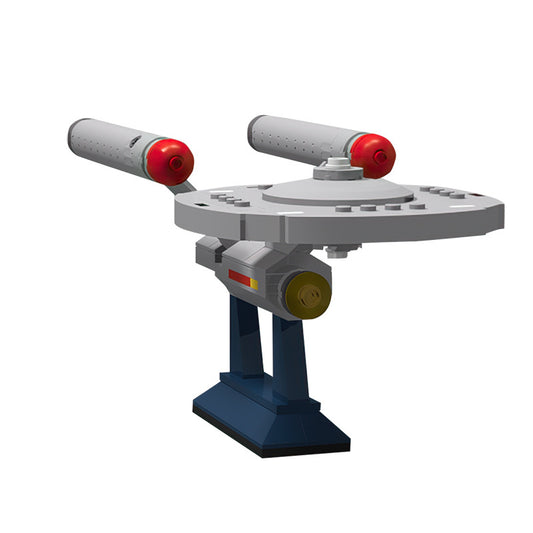 u.s.s. enterprise ncc-1701 starship | star trek | moc-6021 - 3