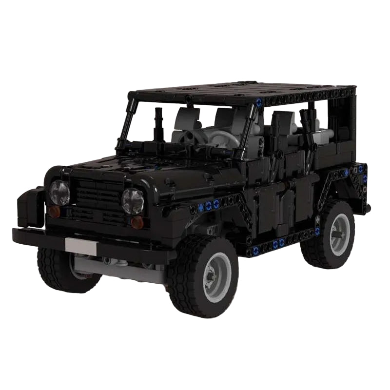 UAZ Hunter 4x4 Off-Road Vehicle MOC Building Kit - 1