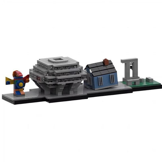 UC San Diego Campus Skyline MOC Building Kit | Architecture Model - 1