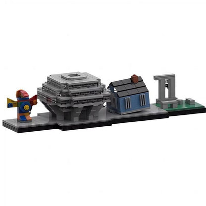 UC San Diego Campus Skyline MOC Building Kit | Architecture Model - 3