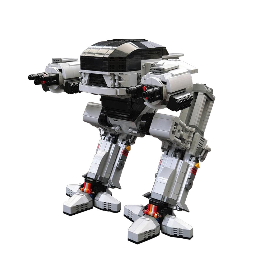 ucs scale ed-209 building set | robocop | moc-83742 - 5
