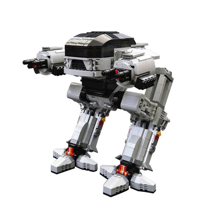 ucs scale ed-209 building set | robocop | moc-83742 - 5