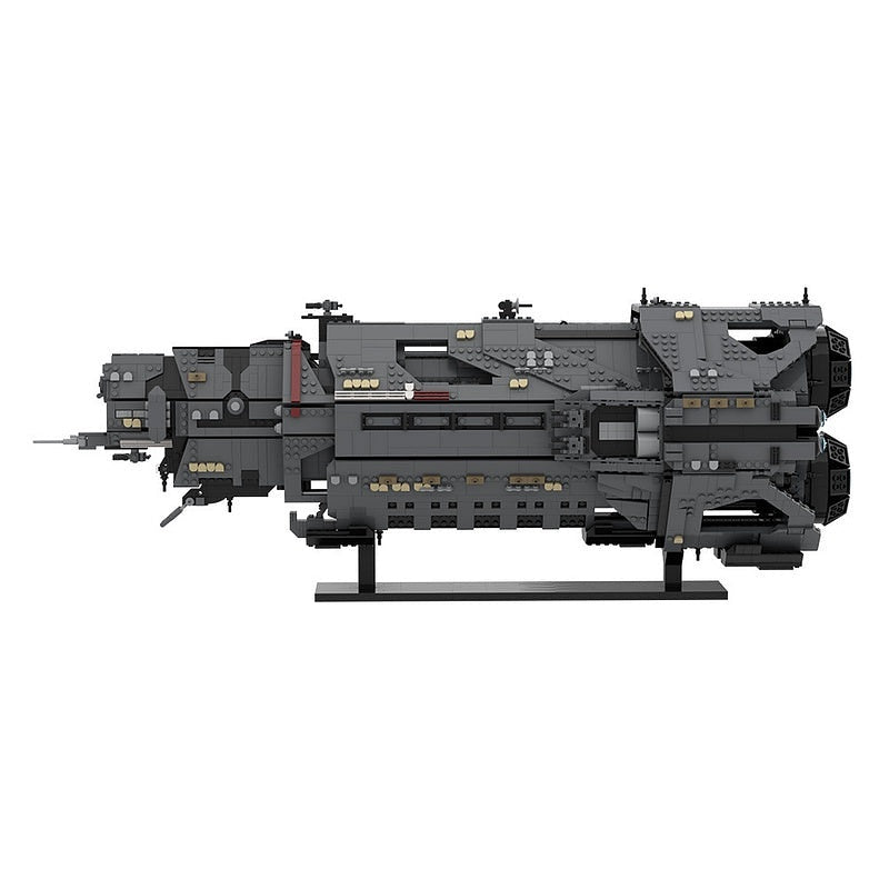 UCS Sci-Fi Fleet Cruiser C-709 MOC Spaceship Building Kit - 3