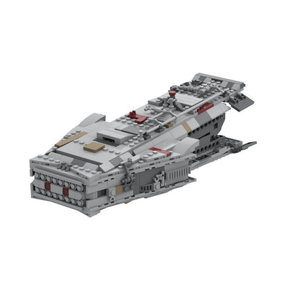 UCS Space Cargo Ship Escape Pod Building Kit | LEGO-Compatible MOC - 2