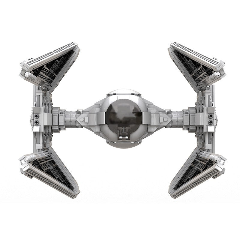 UCS-Style Twin Wing Interceptor Starfighter Building Kit | LEGO-Compatible MOC - 5