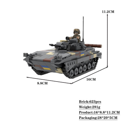 ukrainian bmp-2 building set | moc-151112 - 4