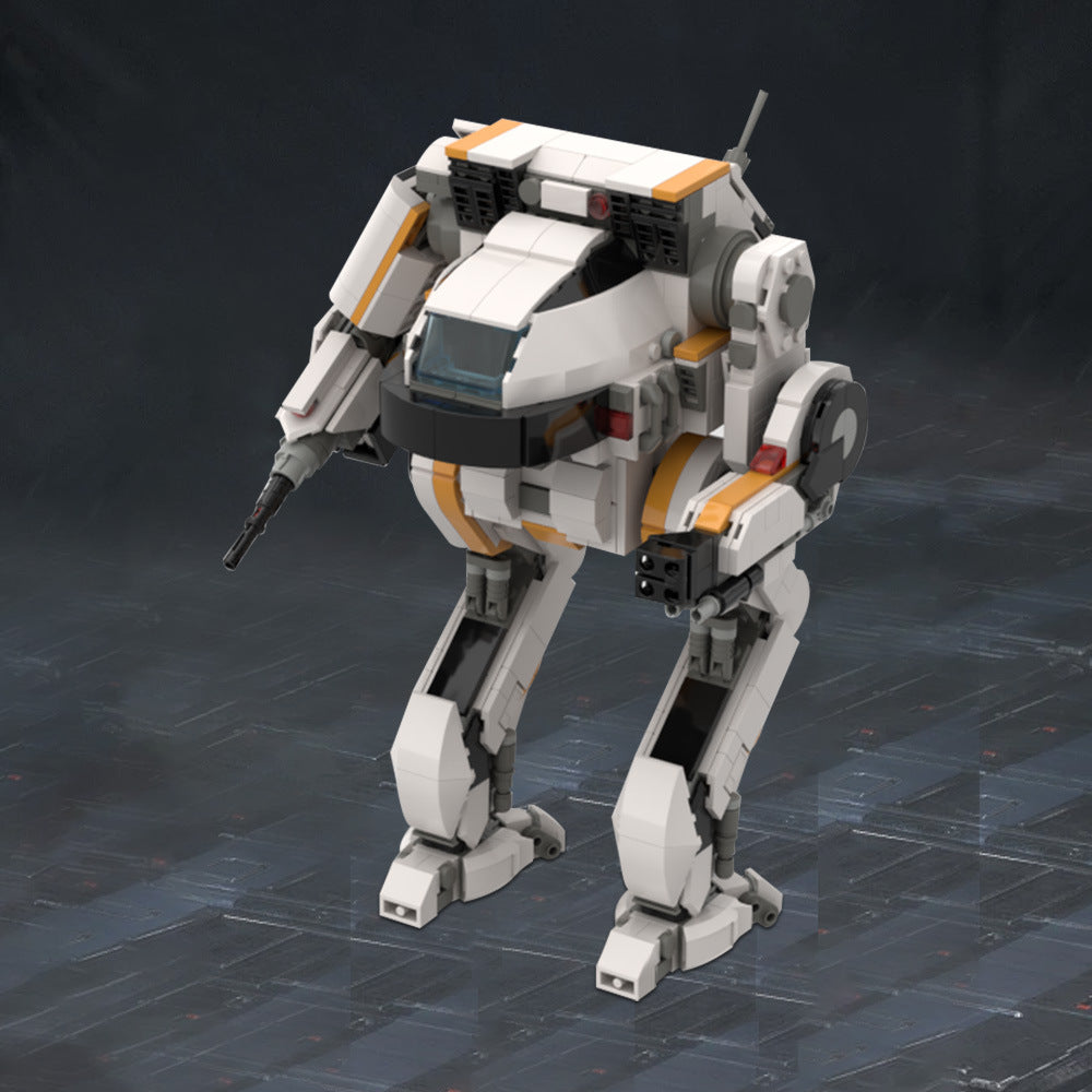 uller/kit fox battlemech building set | mechwarrior | moc-190670 - 1