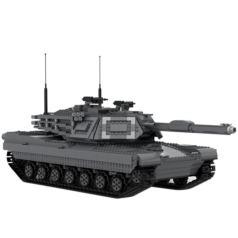 Ultimate Abrams With Bridge Layer AVLB Building Kit | LEGO-Compatible MOC - 1