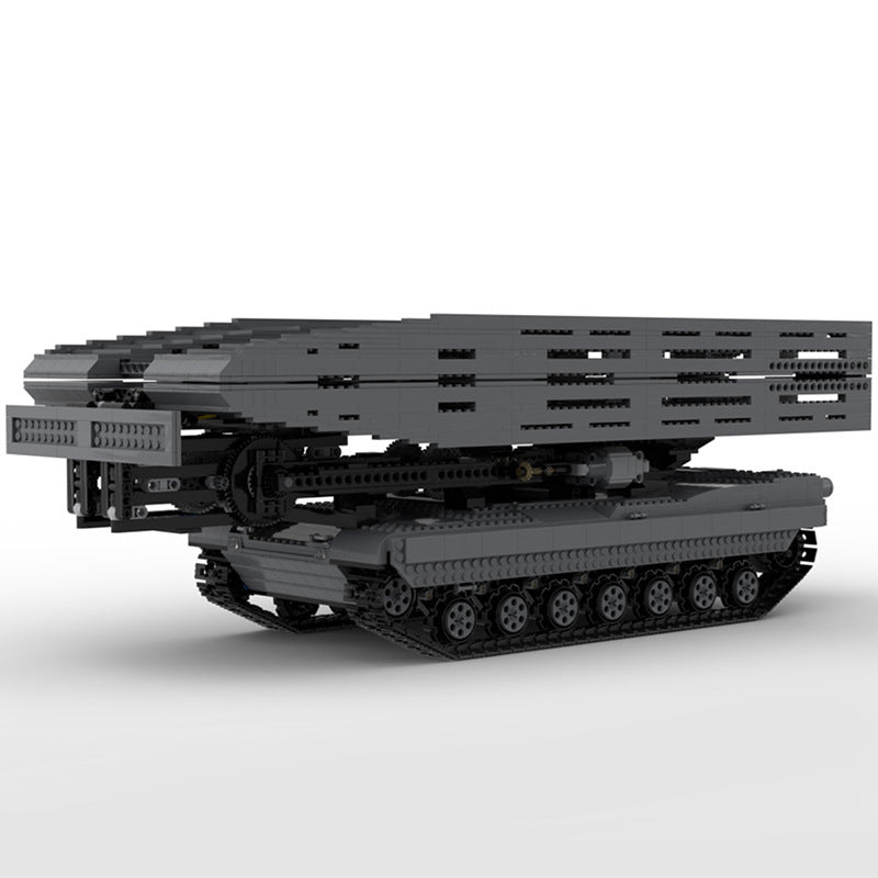 Ultimate Abrams With Bridge Layer AVLB Building Kit | LEGO-Compatible MOC - 2
