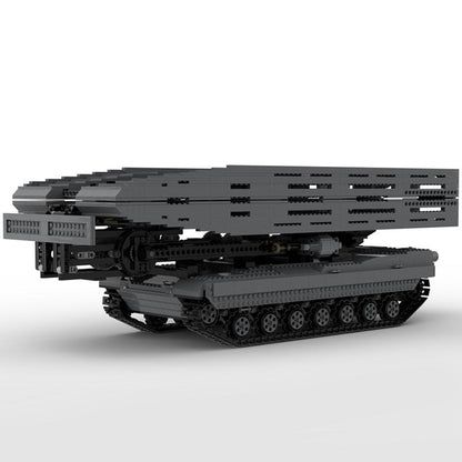 Ultimate Abrams With Bridge Layer AVLB Building Kit | LEGO-Compatible MOC - 2