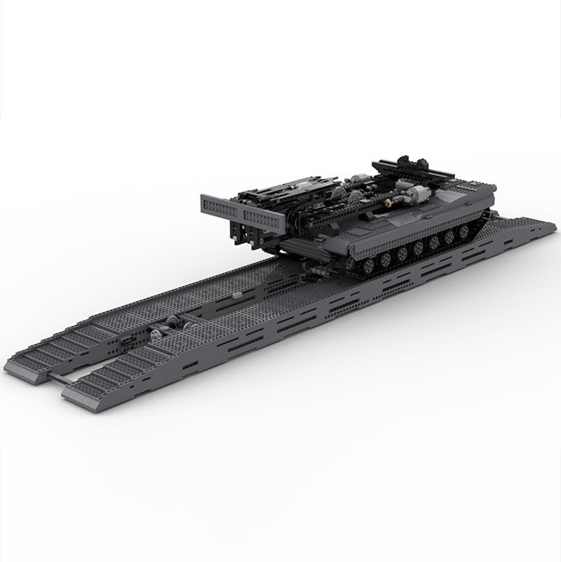 Ultimate Abrams With Bridge Layer AVLB Building Kit | LEGO-Compatible MOC - 4
