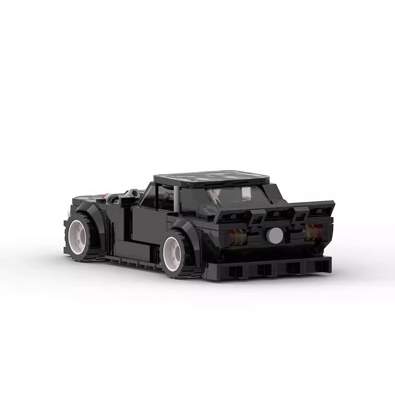 Ultimate V8 Drift Muscle Car Building Kit | 8 wide LEGO-Compatible MOC - 2