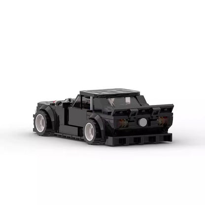 Ultimate V8 Drift Muscle Car Building Kit | 8 wide LEGO-Compatible MOC - 2