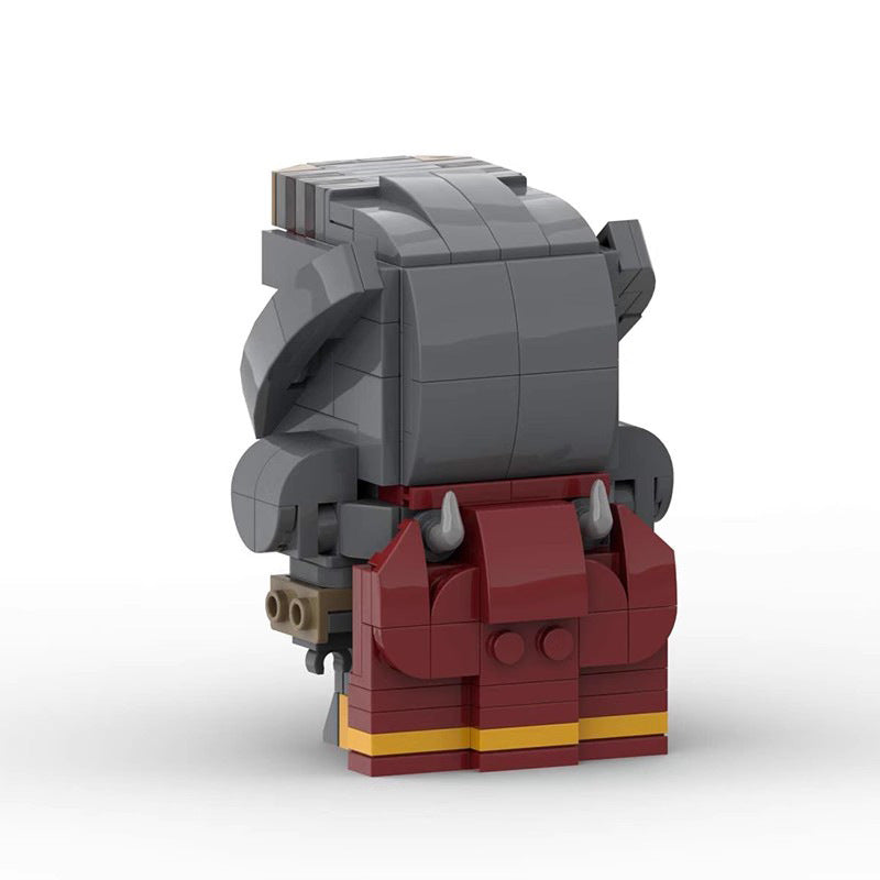 ultron brickheadz building set | lego-compatible moc - 3