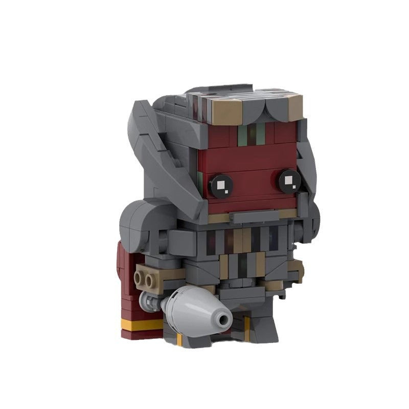 ultron brickheadz building set | lego-compatible moc - 4