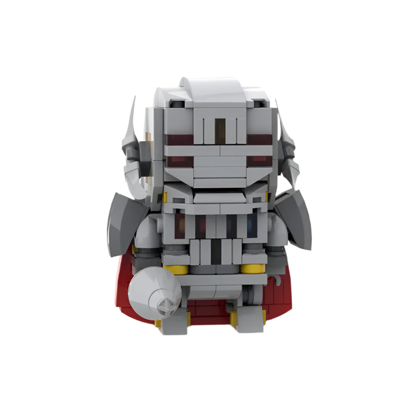 ultron infinity stones brickheadz set | lego-compatible moc - 1