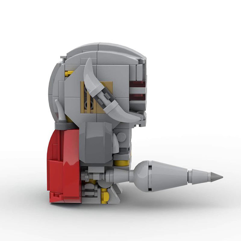 ultron infinity stones brickheadz set | lego-compatible moc - 3