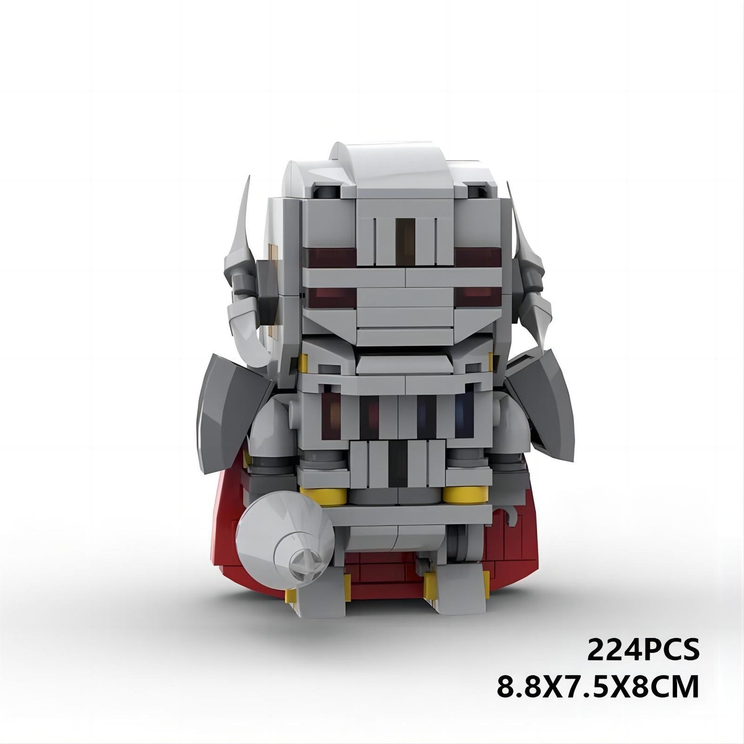 ultron infinity stones brickheadz set | lego-compatible moc - 6