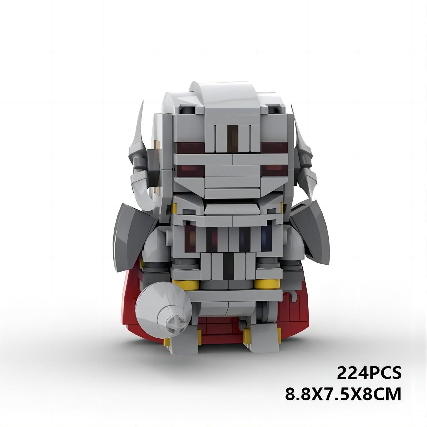 ultron infinity stones brickheadz set | lego-compatible moc - 6
