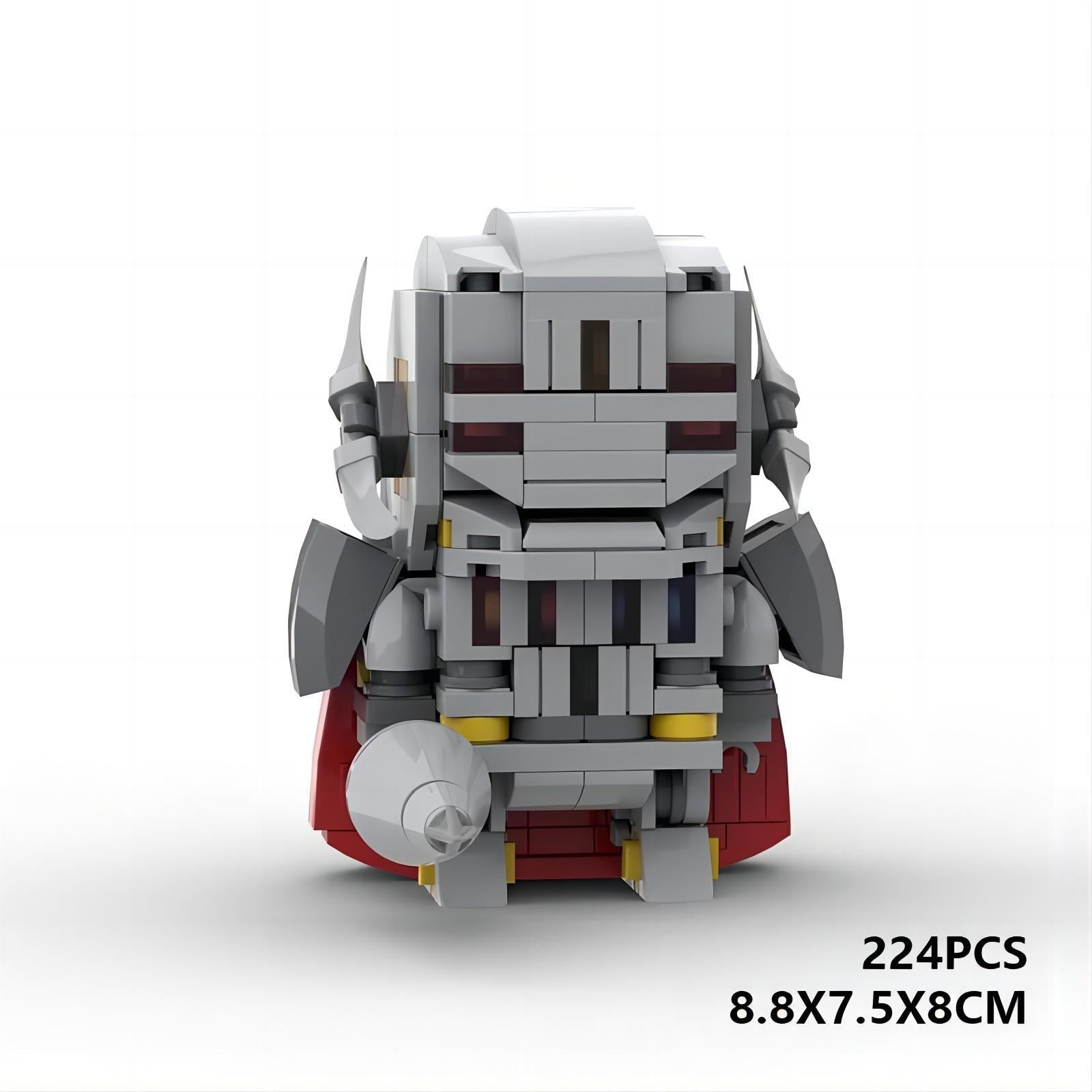 ultron infinity stones brickheadz set | lego-compatible moc - 6