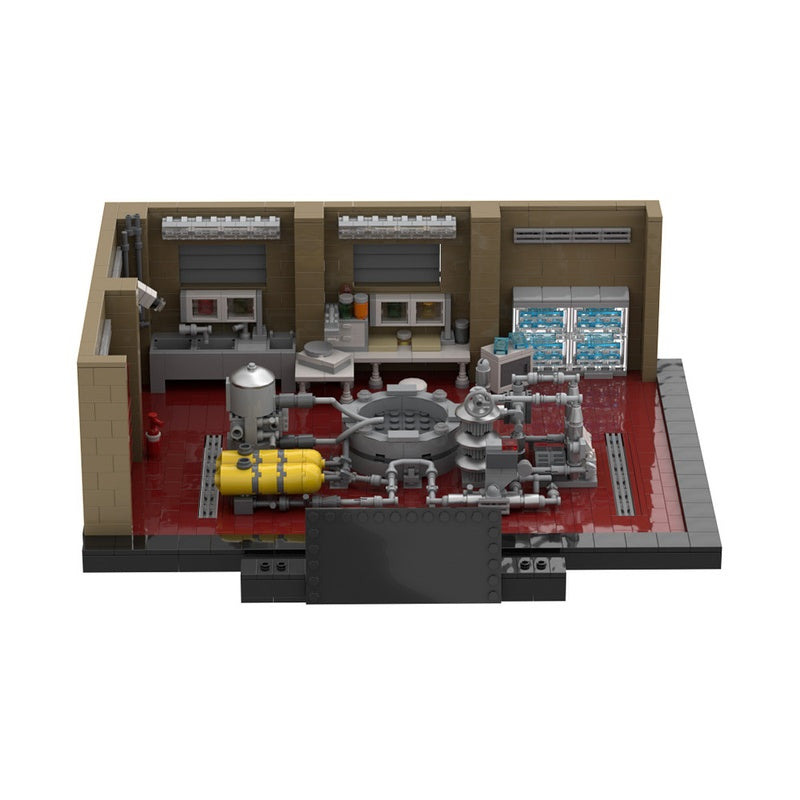 Underground Chemical Laboratory Diorama MOC Building Kit - 1