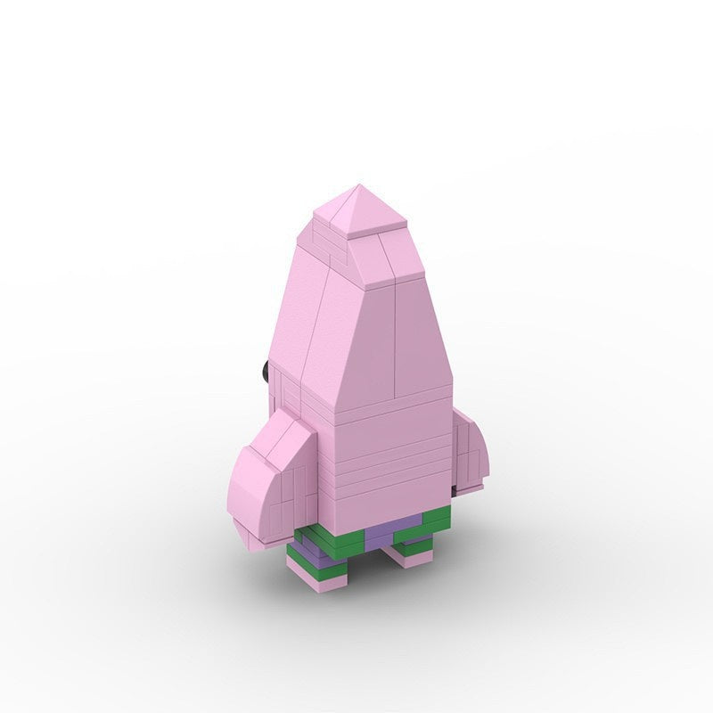 Undersea Cartoon BrickHeadz Character  Building Kit | LEGO-Compatible MOC - 20