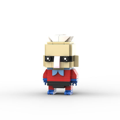 Undersea Cartoon BrickHeadz Character  Building Kit | LEGO-Compatible MOC - 30