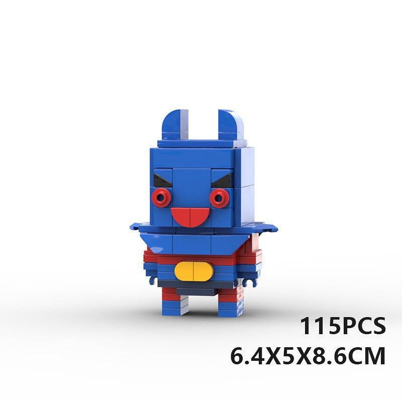 Undersea Cartoon BrickHeadz Character  Building Kit | LEGO-Compatible MOC - 8