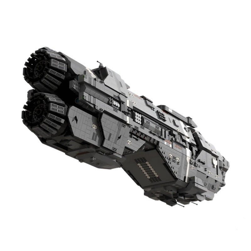 unsc leviathan: marathon-class heavy cruiser building kit | halo | moc-231999 - 4